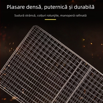 Clește de grătar cu plasă dublă pentru legume și pește
