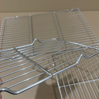 Grilă din oțel inoxidabil cu picioare, suport pentru uscare pâine, plasă de cuptor cu drenaj de ulei, formă dreptunghiulară