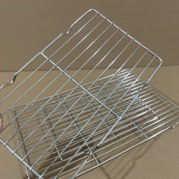 Grilă din oțel inoxidabil cu picioare, suport pentru uscare pâine, plasă de cuptor cu drenaj de ulei, formă dreptunghiulară