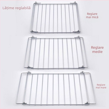 Panou din oțel inoxidabil pentru cuptor, personalizat – plasă de grătar pătrată pentru coacere