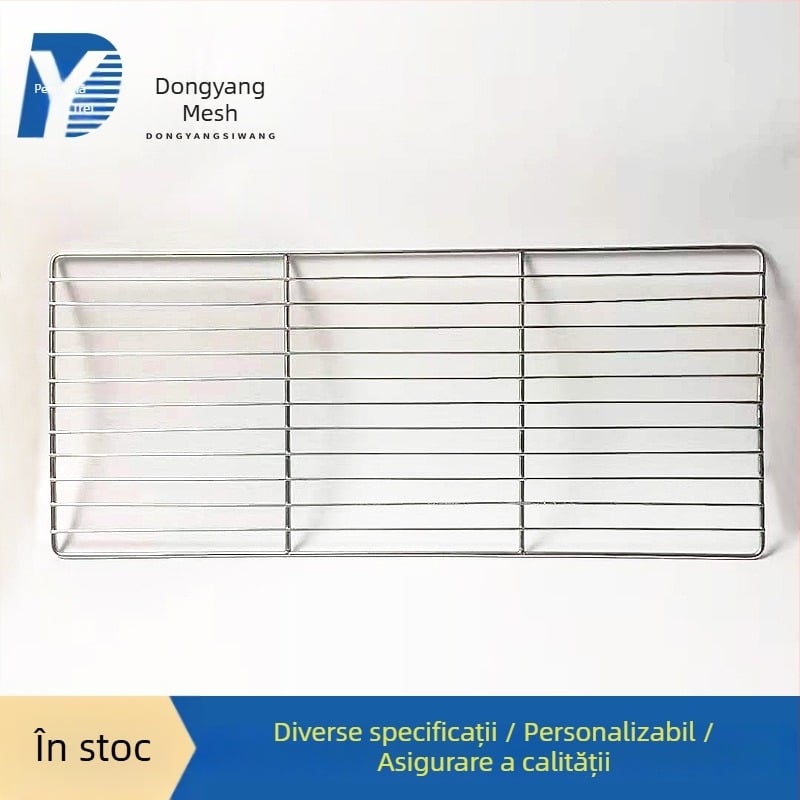 Oțel inoxidabil 304, plasă densă pentru grătar și coacere, pentru exterior, dimensiuni mari/medii/mici