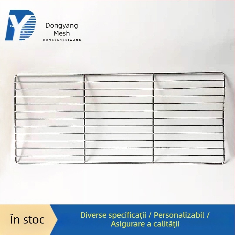 Oțel inoxidabil 304, plasă densă pentru grătar și coacere, pentru exterior, dimensiuni mari/medii/mici