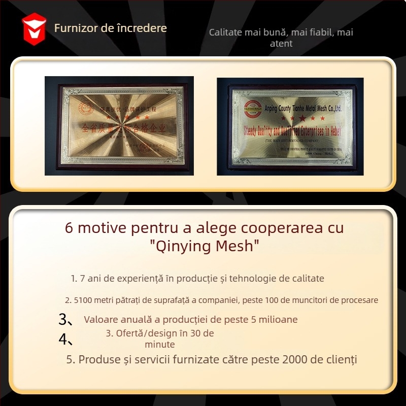 Grătar cromat personalizat pentru exterior din oțel inoxidabil