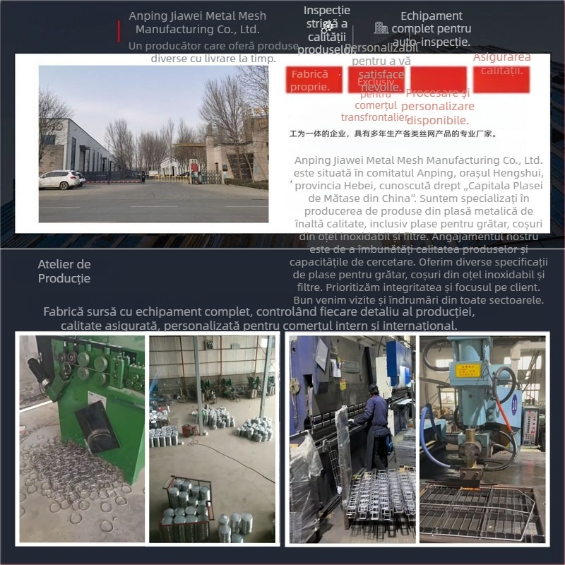 Grilă rotundă din oțel inoxidabil 304, personalizabilă, pentru grătar comercial cu cărbune, ideală pentru prepararea ceaiului în jurul aragazului