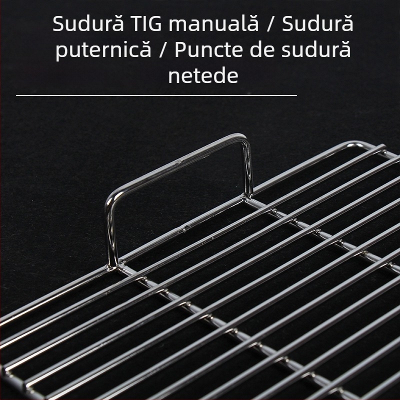Grătar dreptunghiular din oțel inoxidabil — plasă personalizabilă pentru grill exterior