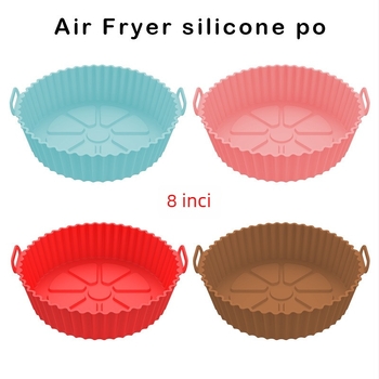 Covoraș de copt din silicon pentru friteuză cu aer, liner pentru tavă