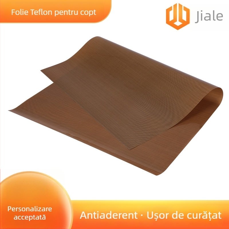 Covoraș teflon antiaderent pentru grătar, covoraș de cuptor la temperaturi înalte, plăcuță groasă pentru copt