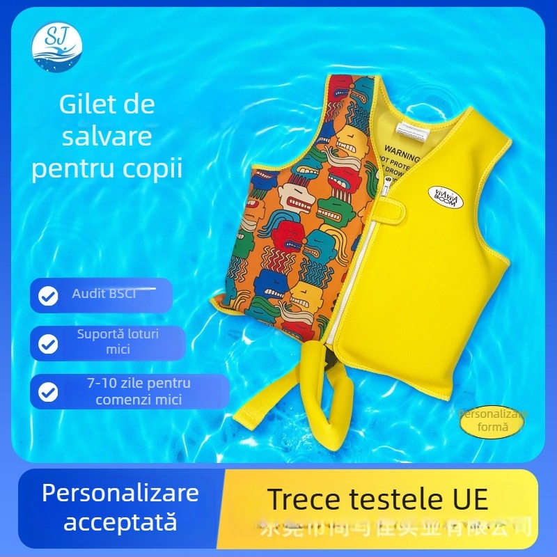 Vestă de flotabilitate pentru copii, antrenament de înot în piscină