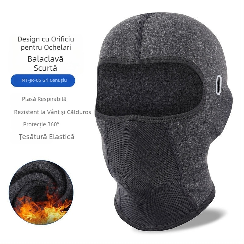 Mască de protecție solară pentru motocicletă – față complet acoperită, material Ice Silk, protecție UV pentru cap
