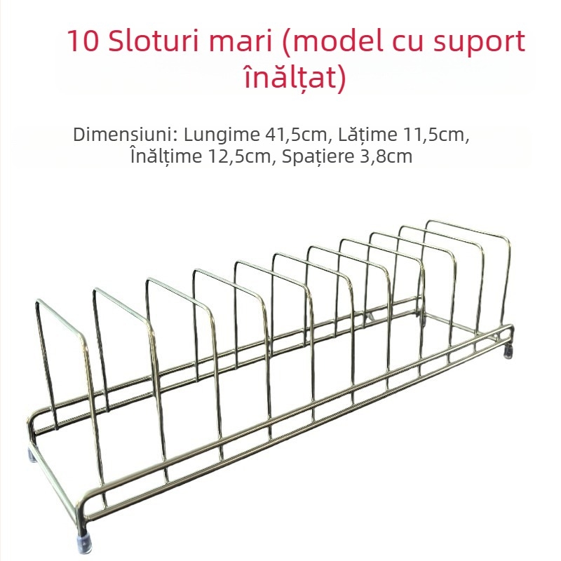 Suport din oțel inoxidabil pentru scurgerea uleiului din plăcinte cu carne și afișare pe grill