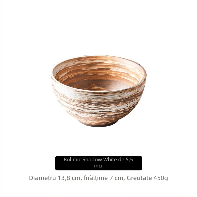 Vas ceramic japoneze: bol orez, bol pentru supă și tăiței, veselă ceramică vintage, tavă dreptunghiulară, farfurie pentru gyoza, veselă de masă casnică
