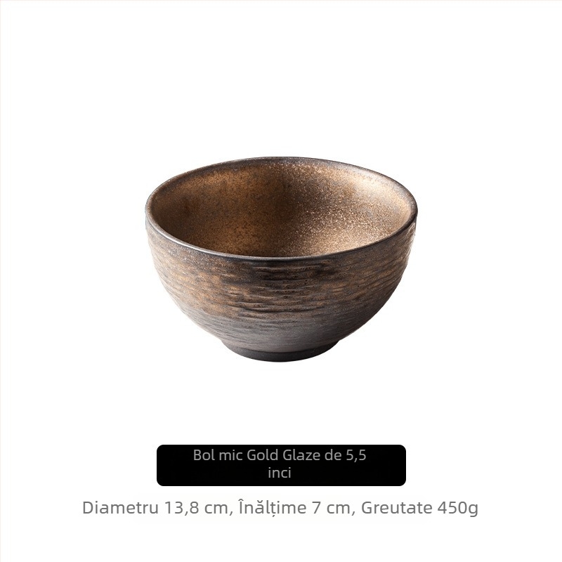 Vas ceramic japoneze: bol orez, bol pentru supă și tăiței, veselă ceramică vintage, tavă dreptunghiulară, farfurie pentru gyoza, veselă de masă casnică