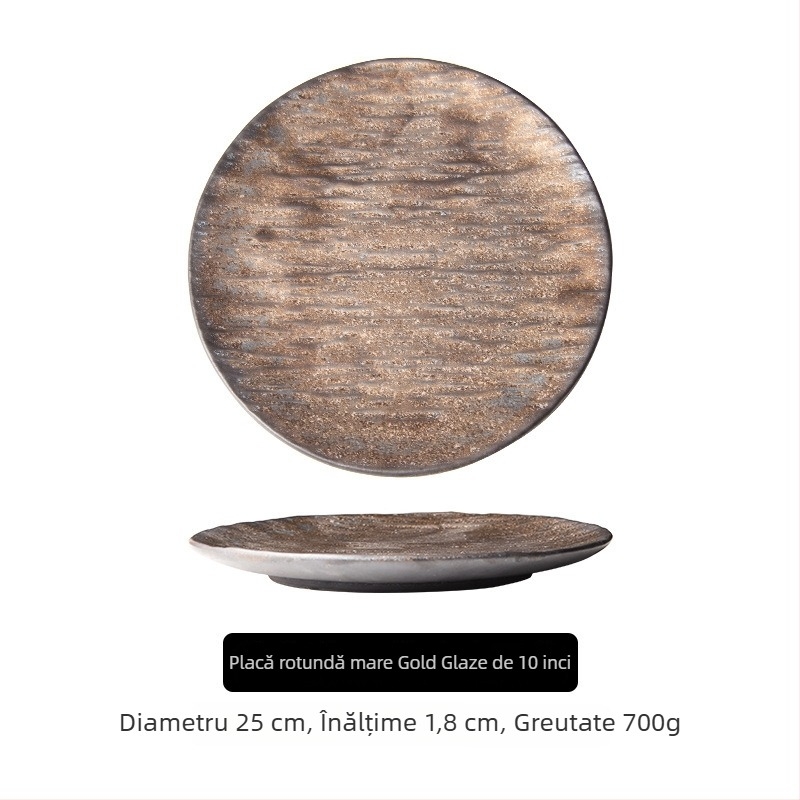 Vas ceramic japoneze: bol orez, bol pentru supă și tăiței, veselă ceramică vintage, tavă dreptunghiulară, farfurie pentru gyoza, veselă de masă casnică
