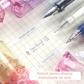 Bandă corectoare în formă de parfum pentru fete, mini bandă corectoare drăguță în stil coreean, papetărie