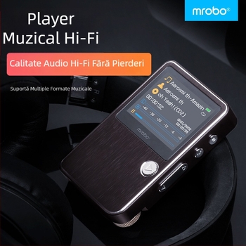 Meibo Mrobo C8 MP3 Player – muzică lossless, stil Walkman, cititor de e-book, înregistrare, repetor pentru ascultare în engleză
