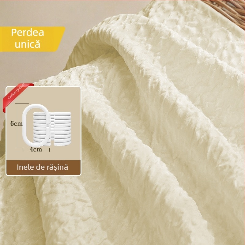 Cortină de duș impermeabilă și rezistentă la mucegai, model nou pentru baie, țesătură poliester groasă, cortină de separare pentru baie