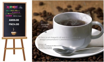 Tabla magnetică cu cadru din lemn masiv, stil retro, de agățat – pentru casă, învățarea copiilor și promovare în magazin, tablă de scris cu cretă, creativă