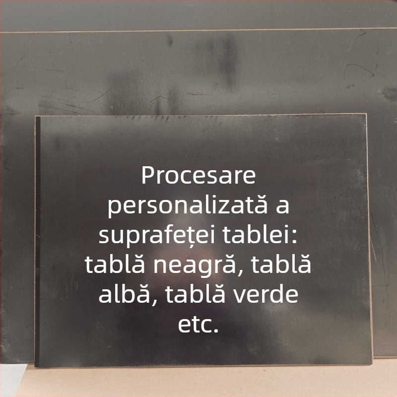 Tabla magnetică pentru copii și tablă albă pentru desen — suprafață ștearsătoare, pe panou din lemn