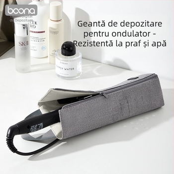 Geantă de depozitare termorezistentă pentru ondulator și placă de păr, izolație, protecție la arsură, pentru călătorii