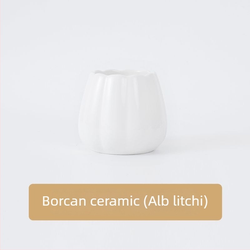 Set de fructe din ceramică, cu furculițe și linguri din oțel inoxidabil, cu recipient de depozitare – bețișoare pentru fructe pentru uz casnic