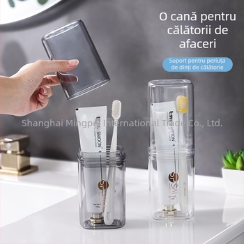 Japan SP Cutie portabilă pentru periuța de dinți și accesorii de igienă în călătorie