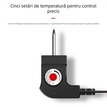 Grătar electric 2 în 1 și oală de gătit, multifuncțională, control dual, vas mare antiaderent pentru grilare și fierbere