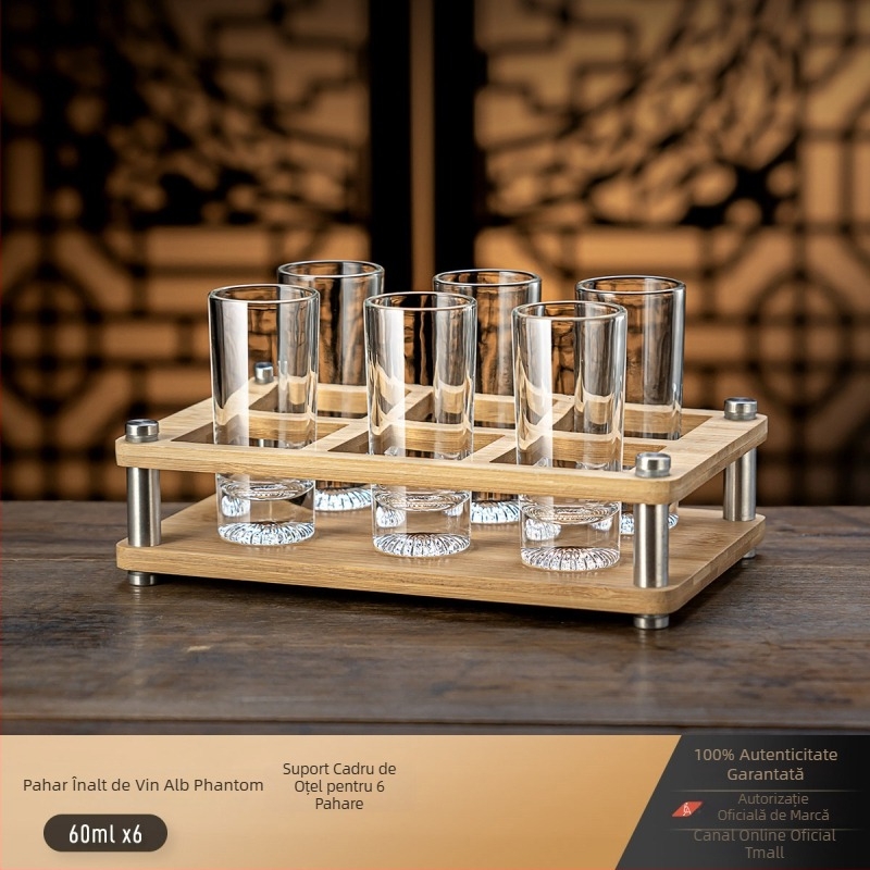 Bon pahare din cristal pentru spirtoase, set 1-2 pahare, design modern minimalist pentru degustare