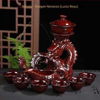Set de ceai automată Xianglong, infuzor simplu, logo personalizabil, set cadou din ceramică
