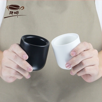 Set de căni de cafea pentru preparare manuală, cu aromă, căni ceramice groase pentru espresso și latte, cană pentru cold brew