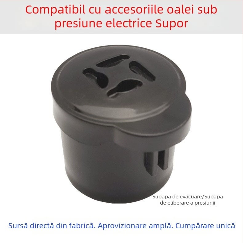 Accesoriu pentru capacul oalei electrice sub presiune: supapă de evacuare a presiunii și supapă de abur