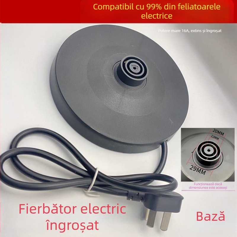 Bază universală pentru fierbător electric, cu putere mare
