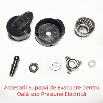 Set de ventile de evacuare pentru oală electrică sub presiune: capac, ventile de eliberare a presiunii și bază
