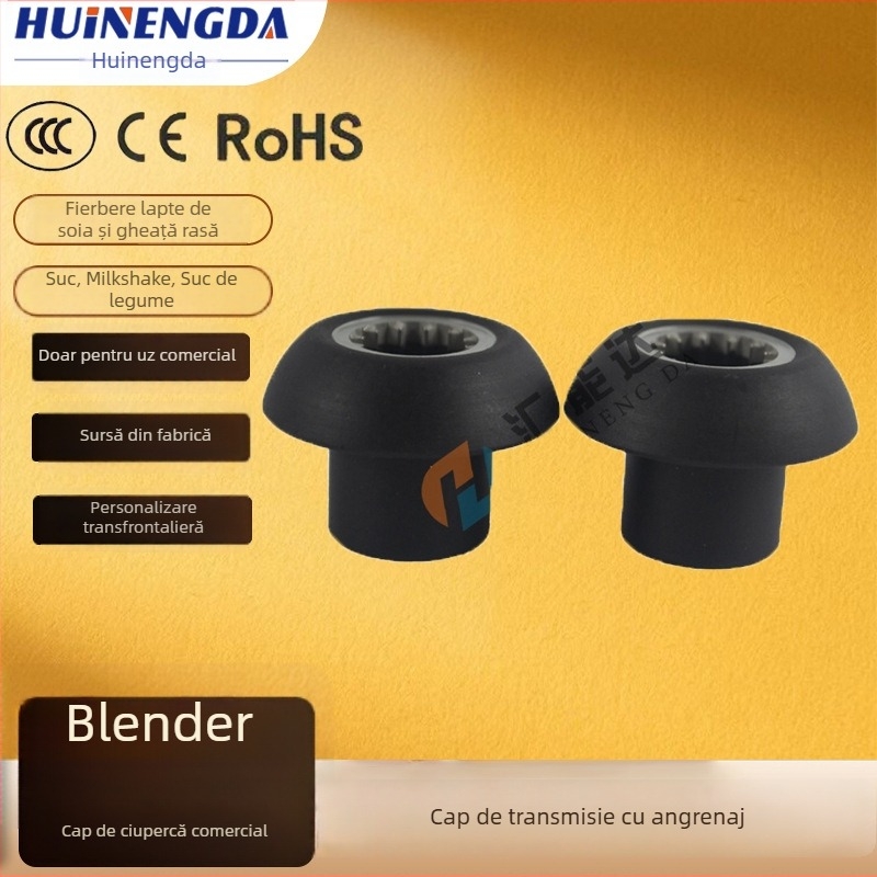 Blender comercial: accesorii cap de ciupercă, cupă și transmisie