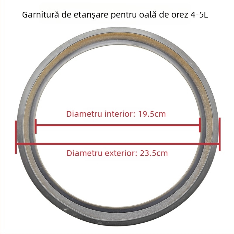 Inel etanș universal pentru oală electrică de gătit orez, inel silicoan pentru capac CFXB50FC833-75, etanșare 40FC29, set accesorii etanșare
