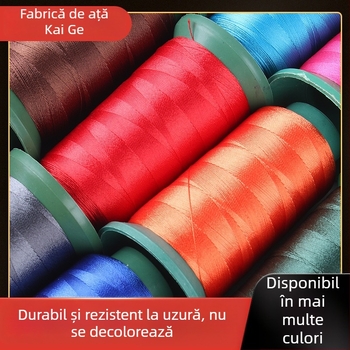 Fir de cusut din nylon, rezistență înaltă, 250D, 44 fire, pentru tapițerie, scaune auto, încălțăminte și genți