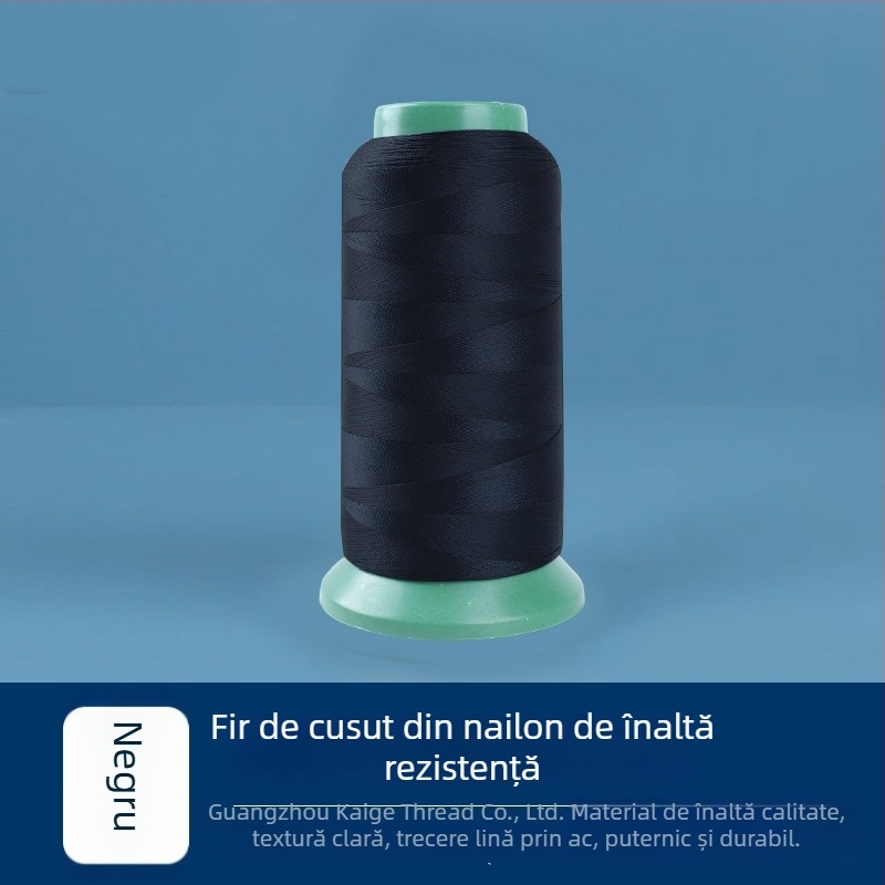 Fir de cusut din nylon, rezistență înaltă, 250D, 44 fire, pentru tapițerie, scaune auto, încălțăminte și genți