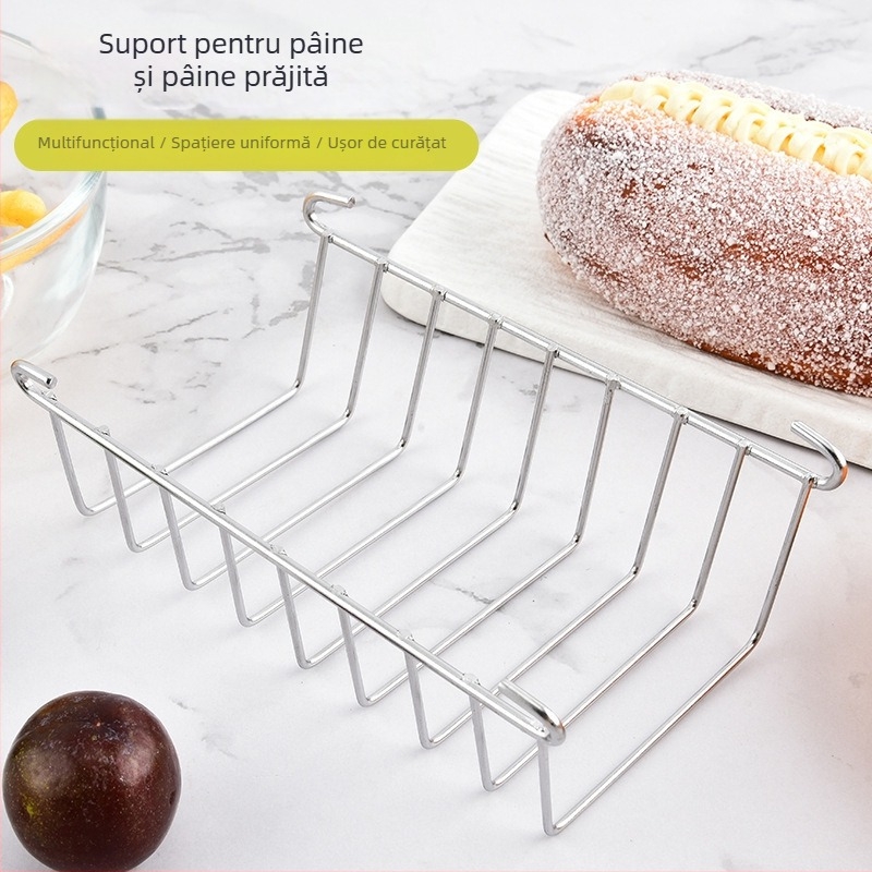 Grătar din oțel inoxidabil pentru friteuza cu aer – accesorii de coacere, formă pentru pâine feliată, gril de răcire pentru cuptor electric uz casnic
