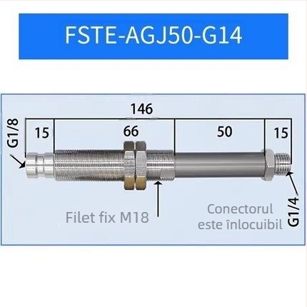 fste Set de cupe de vid și fitinguri rotative pentru componente pneumatice industriale și accesorii pentru brațe robotice
