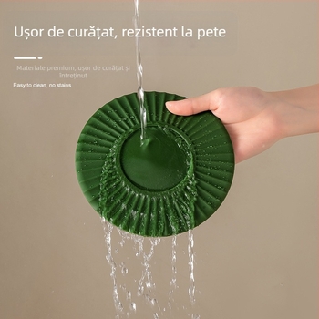 Pad de izolație termică din silicon pentru uz casnic, suport pentru farfurii și oale, tavă groasă pentru boluri, protecție împotriva arsurilor, covoraș rezistent la temperaturi înalte