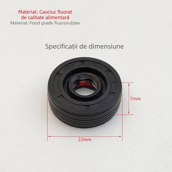 Set etanșări de ulei și rulmenți pentru motoare de blender și storcător, 22×8×7 mm