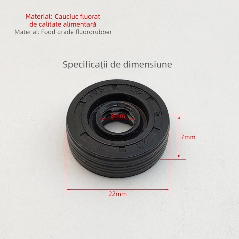 Set etanșări de ulei și rulmenți pentru motoare de blender și storcător, 22×8×7 mm