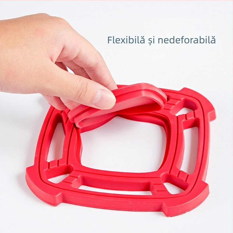 Covoraș multifuncțional din silicon alimentar pentru izolare termică și protecție la arse, pentru oale, vesela și boluri, rezistent la temperaturi înalte