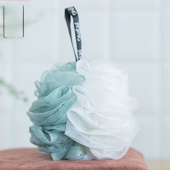 Minge de baie cu două nuanțe, în formă de floare – pentru adulți, stil coreean