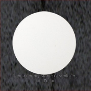 Suport ceramic rotund absorbant pentru ceașcă, placă termoizolantă, suport pentru oală și pandantiv – semifabricat