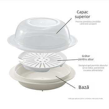 Raft de abur pentru cuptor cu microunde Sanada