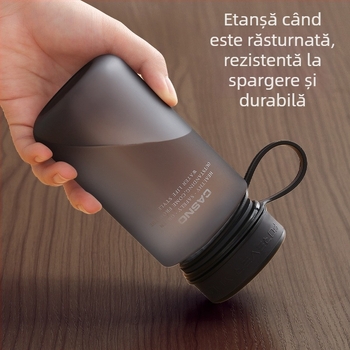 Cană de apă din plastic, capacitate mare, portabilă, rezistentă la căderi și la temperaturi înalte, cană pentru ceai