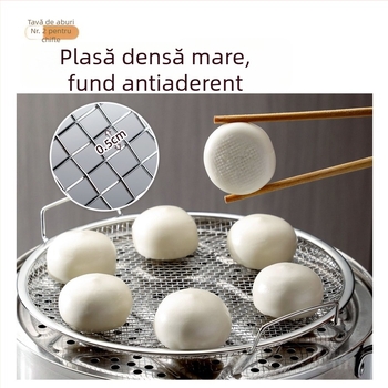 Raft de aburi din oțel inoxidabil – tavă de aburi multifuncțională pentru uz casnic