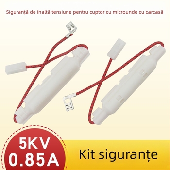 Ansamblu de siguranță pentru cuptor cu microunde, cu siguranță cu fir și carcasă, 5 kV, înlocuibil, nou