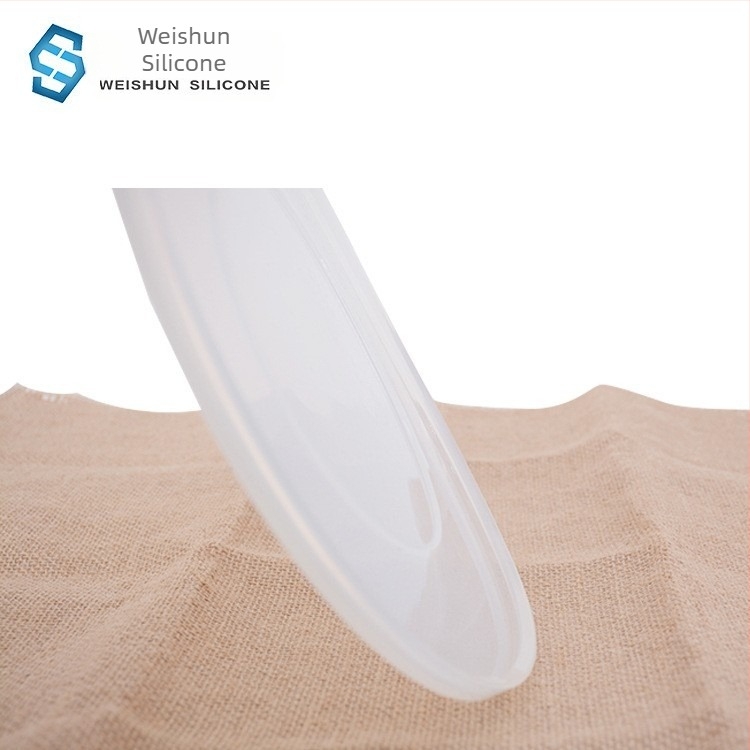 Capac de oală din silicon, de calitate alimentară, îngroșat, transparent, mare dimensiune, anti-deversare și anti-stropire, compatibil cu cuptorul cu microunde