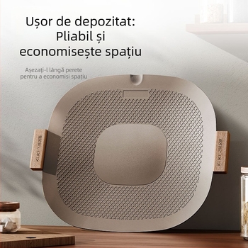 Tigaie grătar electric titan pentru uz casnic, antiaderentă, fără fum, stil american, multifuncțională